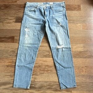 AG “Stevie Ankle” Women 32R light denim